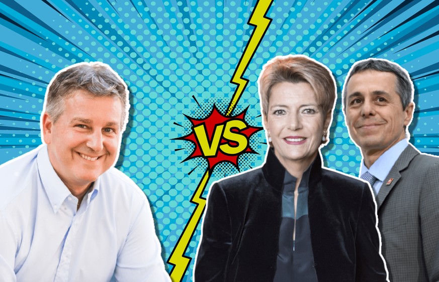 L'UDC et le PLR se clashent sur Twitter au sujet des restrictions