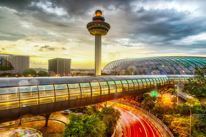 Singapour, Changi Airport, Terminal 2.