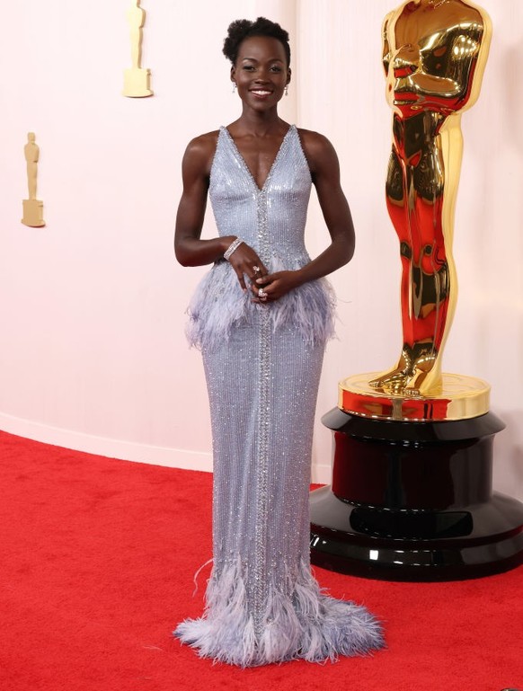HOLLYWOOD, CALIFORNIA - MARCH 10: Lupita Nyong&#039;o attends the 96th Annual Academy Awards on March 10, 2024 in Hollywood, California. (Photo by John Shearer/WireImage)