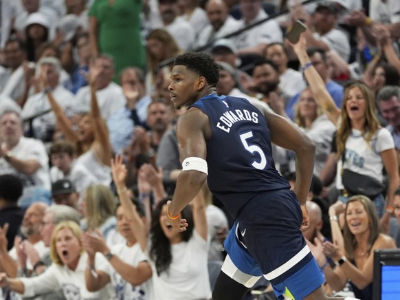 Anthony Edwards et les Timberwolves filent en finale de Conférence