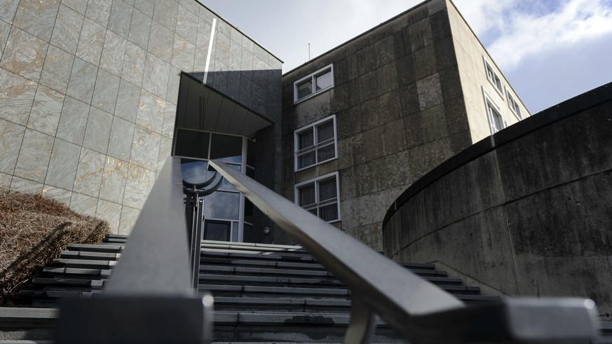 Palais de justice de l&#039;Hermitage, siege du tribunal cantonal vaudois, photographie ce dimanche 11 janvier 2015 a Lausanne, Vaud. (KEYSTONE/Laurent Gillieron)