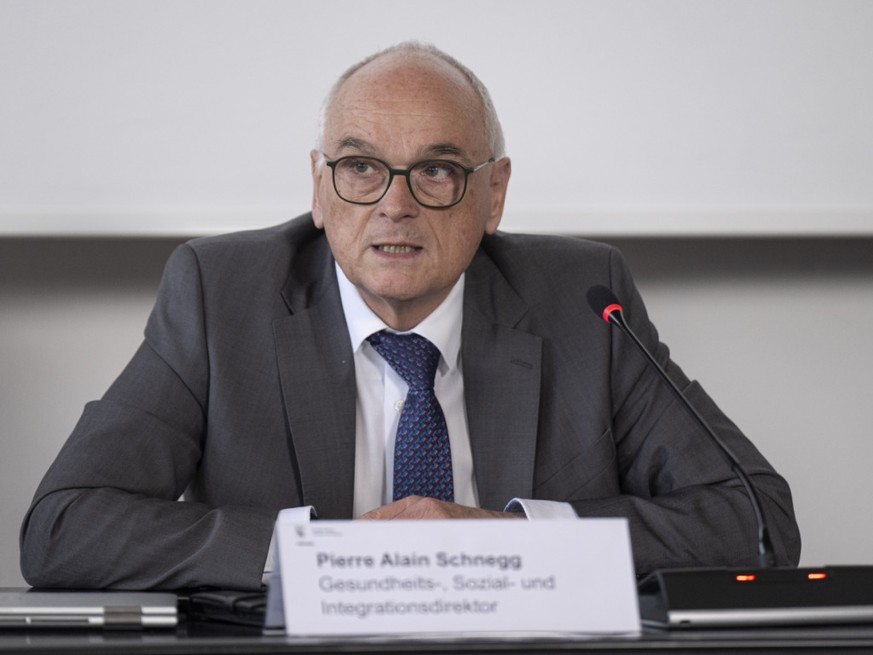 Pour le conseiller d'Etat Pierre Alain Schnegg, toutes les stratégies du canton de Berne relevant de la santé sont tournées vers l'avenir.