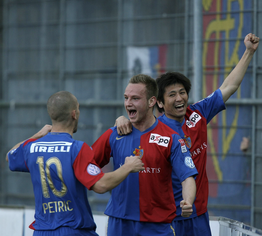 Ivan Rakitic jubelt nach einem Treffer