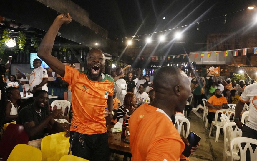 Des supporters ivoiriens, un soir de match.