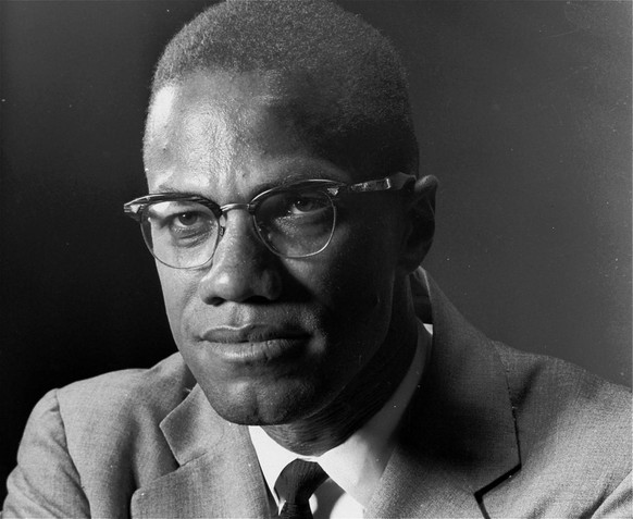 L'activiste afro-américain Malcolm X, l'une des figures de référence de Tariq Ramadan.