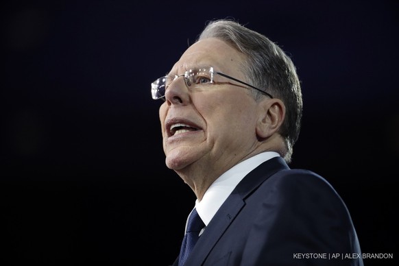 Wayne LaPierre, président de la National Rifle Association (NRA)