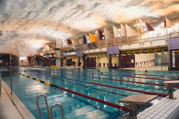 La piscine de l&#039;abri Itakeskus
