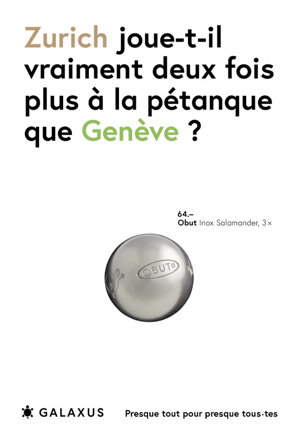 Campagne Galaxus 2025.