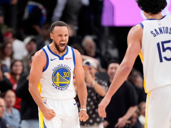 Steph Curry a été dans tous les bons coups mercredi soir.
