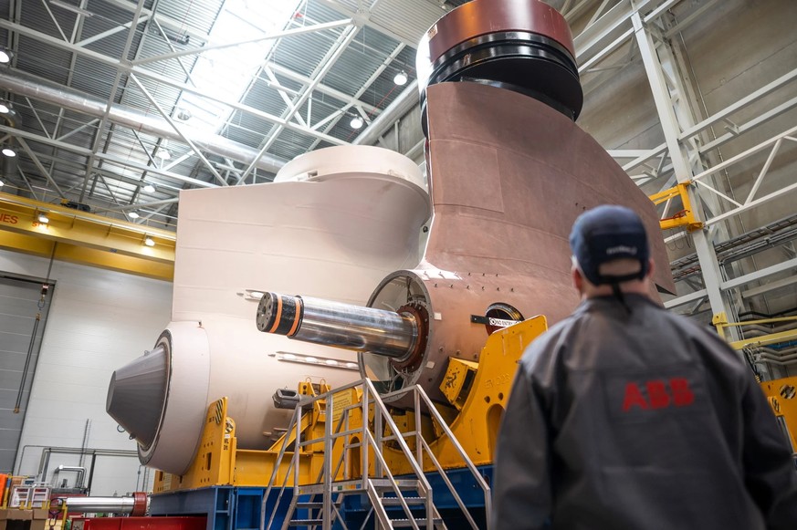 L&#039;usine ABB d&#039;Helsinki produit environ 30 systèmes de propulsion Azipod par an.