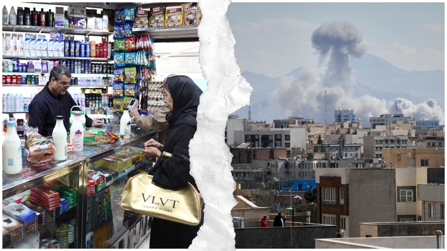 Jogging, chants d'oiseaux et explosions: Bienvenue à Téhéran en guerre