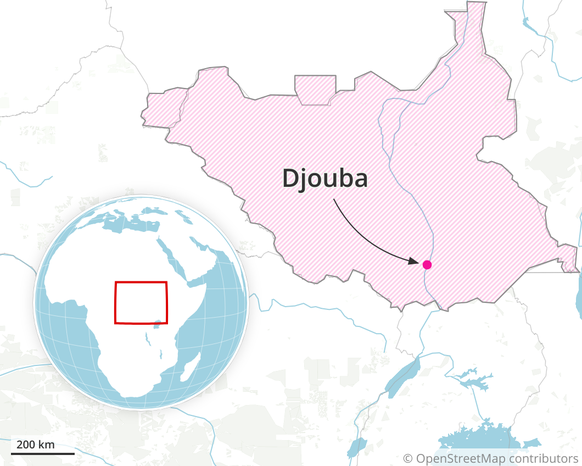 Djouba et le Sud Soudan.