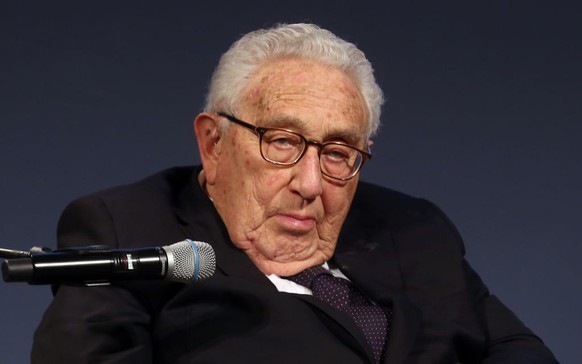 BERLIN, GERMANY - JANUARY 21: Former United States Secretary of State and National Security Advisor Henry Kissinger attends the ceremony for the Henry A. Kissinger Prize on January 21, 2020 in Berlin, ...