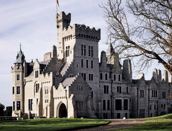 Le solide Humewood Castle.