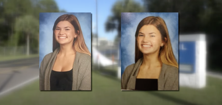 Une élève portait une tenue dont l'école lui avait dit qu'elle répondait aux exigences du code vestimentaire, mais l'école a décidé de modifier la photo pour l'album de fin d’année.