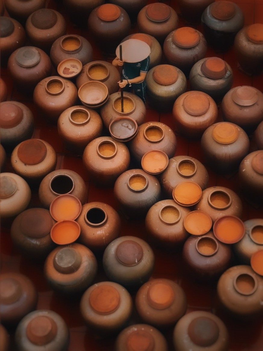 Soy Sauce Village (2023) de Thea Mihu, capturé avec l'iPhone 12 Pro Max.
