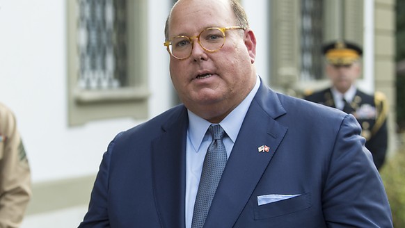 Ist seit 2017 US-Botschafter in Bern: der frühere PR-Unternehmer Edward McMullen. (Archivbild)