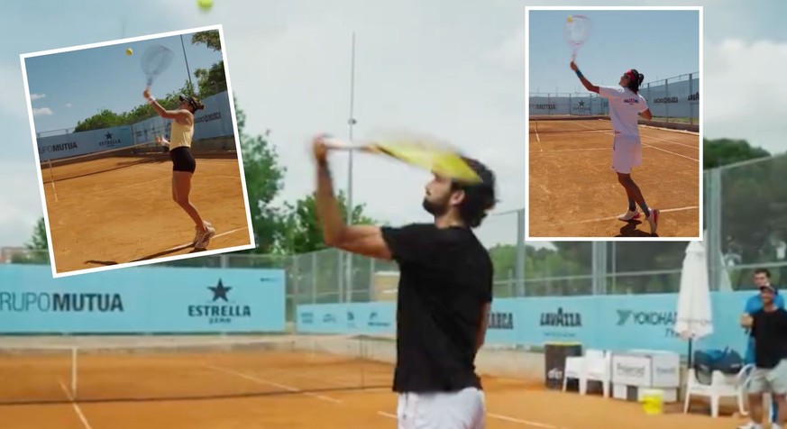 Ces stars du tennis auraient sûrement préféré ne pas être filmées