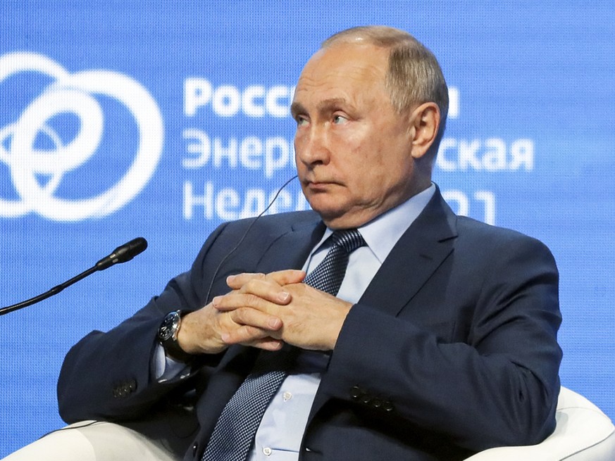 Vladimir Poutine, le dangereux artilleur. 