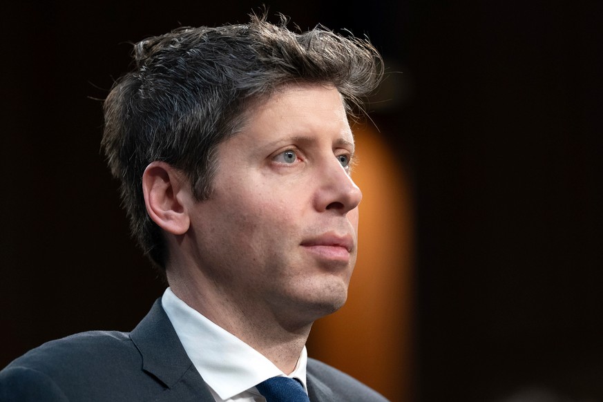 FILE - Sam Altman, co-founder and CEO of OpenAI, testifies before a Senate committee hearing on Capitol Hill in Washington, May 8, 2025. (AP Photo/Jose Luis Magana, File)
Sam Altman