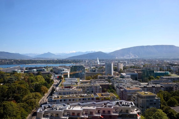 La vue depuis la «Residence Suite», où Joe Biden a séjourné en 2021.