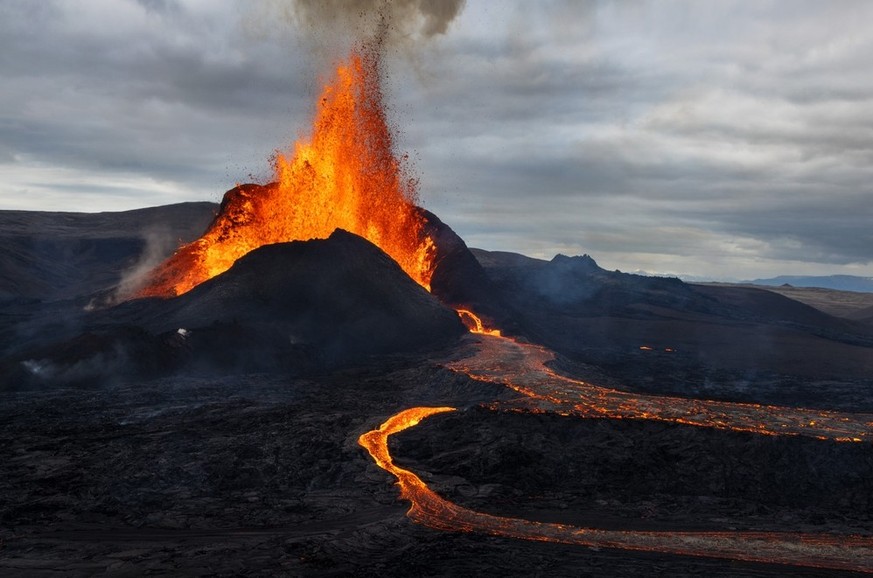Vulkanausbrüche können für die nähere Umgebung ganz schön gefährlich werden.