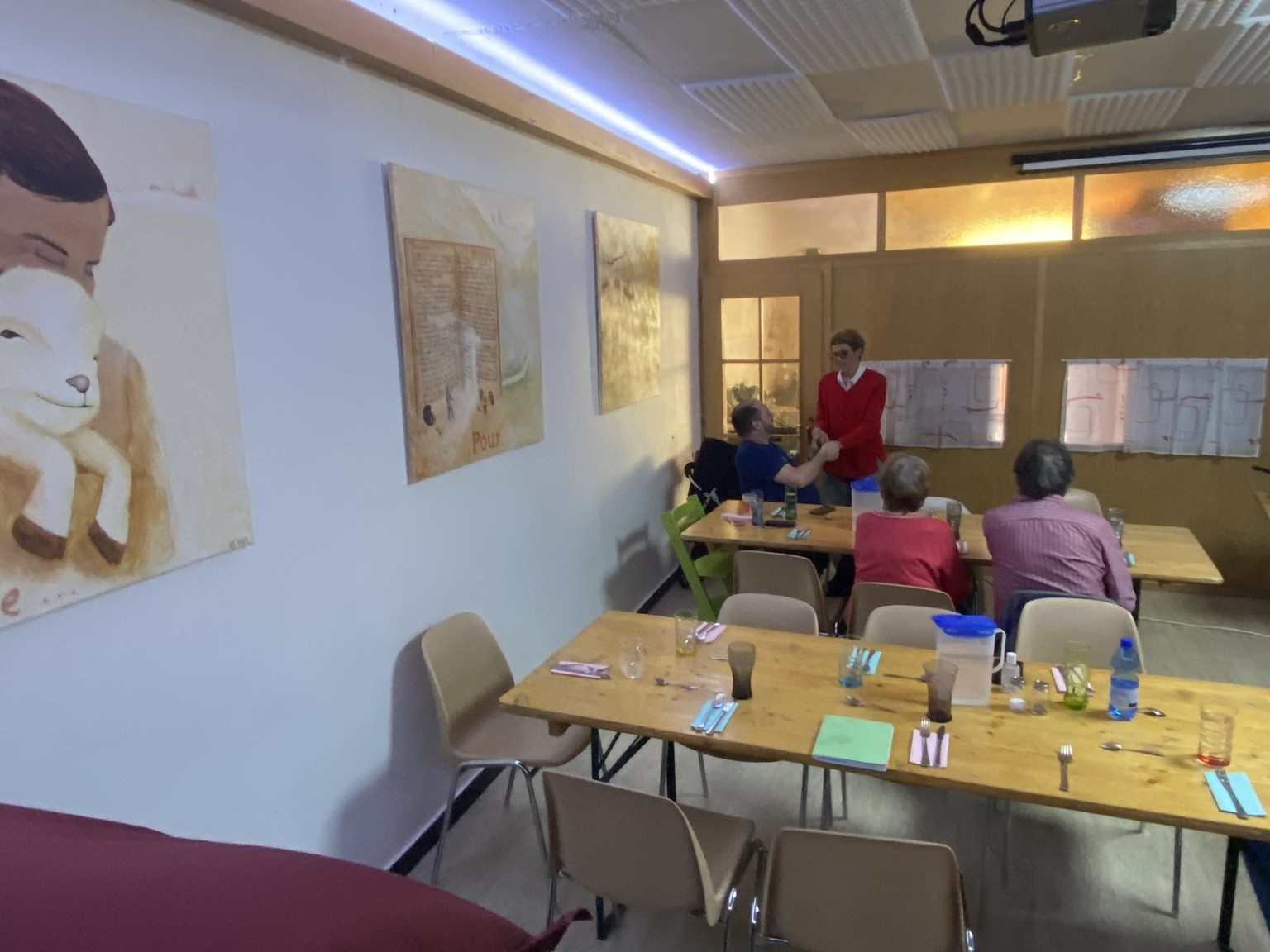 Repas de l'Armée du Salut, Sierre, avril 2026.