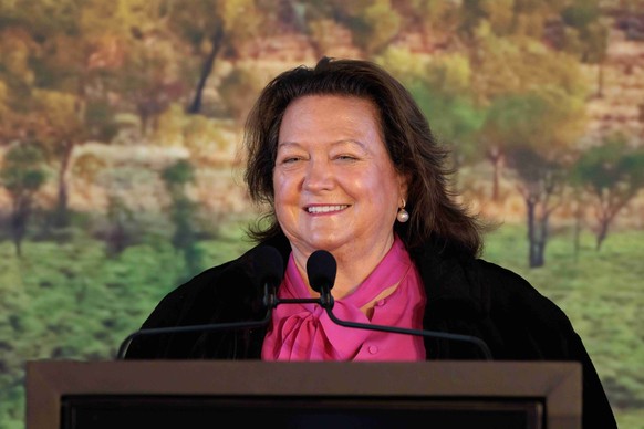 Gina Rinehart.