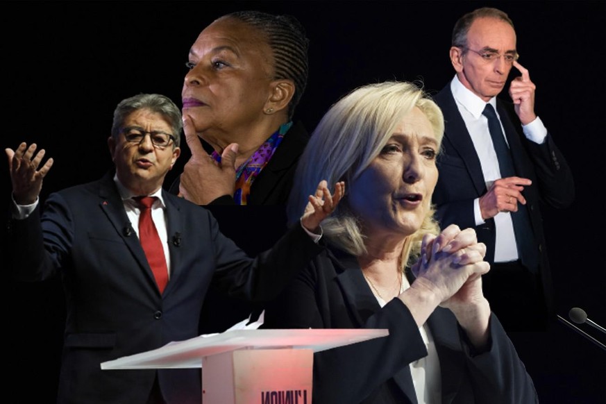 Mélenchon, Le Pen, Taubira, Zemmour... Malgré leur médiatisation, aucun de ces candidats n'a rempli la condition indispensable des 500 parrainages.