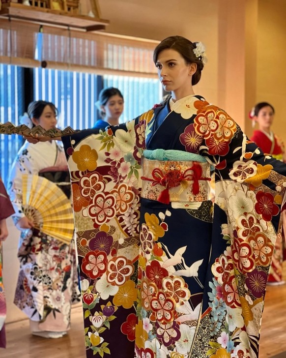Miss Japon 2024 est d'origine ukrainienne.
