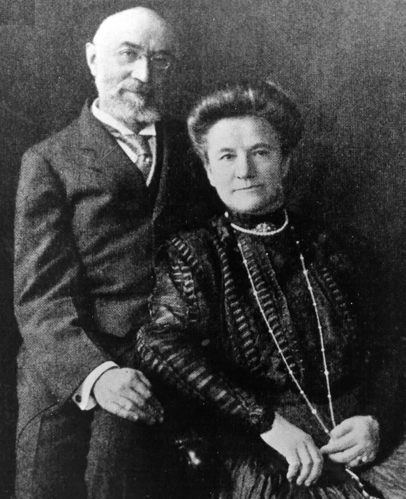 Isidor et Ida Straus, vers 1910.