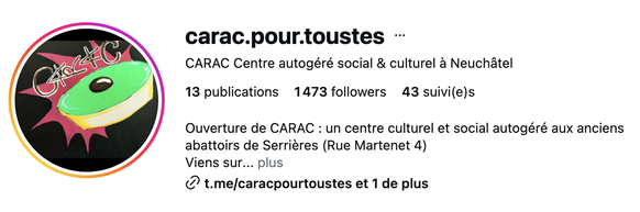 Le fameux carac.