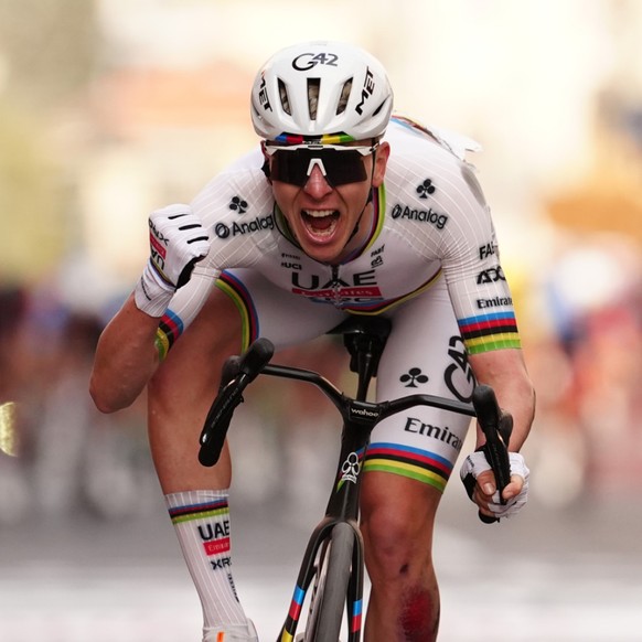 Tadej Pogacar vainqueur de son 3e Tour des Flandres dimanche