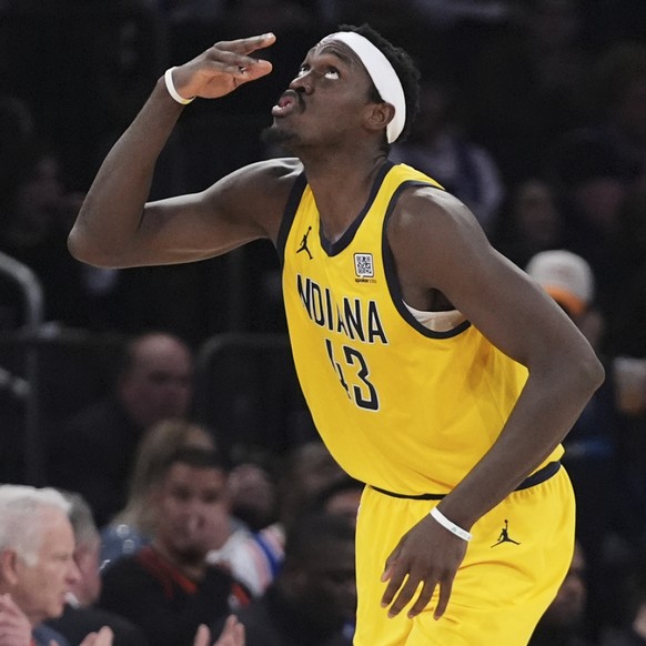 Pascal Siakam a brillé vendredi face aux Knicks en inscrivant 39 points
