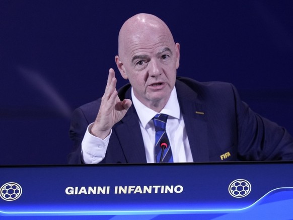 Gianni Infantino a été critiqué pour être arrivé en retard au Congrès de la FIFA