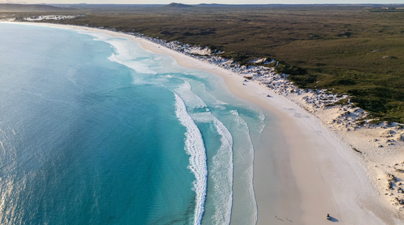Wharton Bay beach Australien