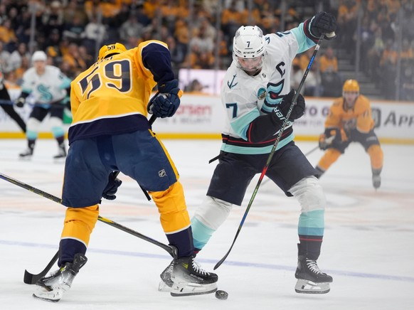 Roman Josi (59) et les Predators lutteront jusqu'au bout pour une place en play-off