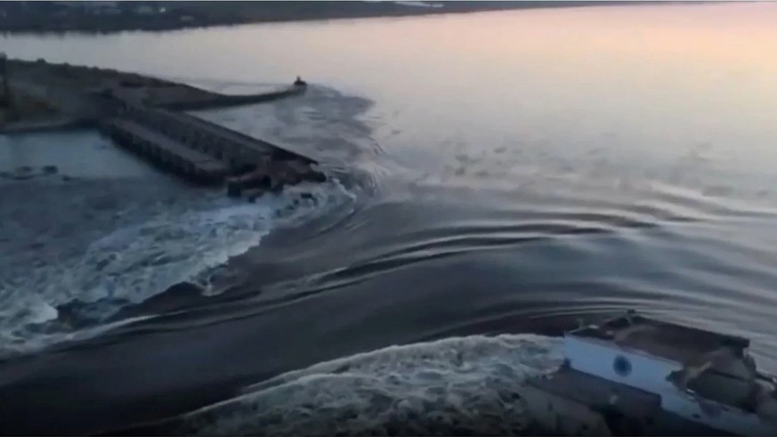 Voici les conséquences de l'effondrement du barrage de Kakhovka