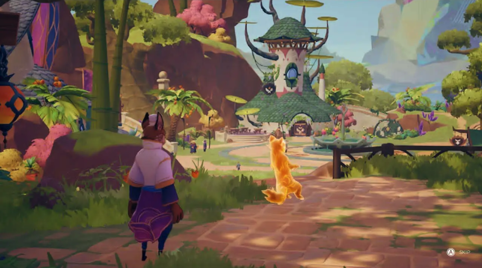 Le duo qui va nourrir le village et les héros de passage.