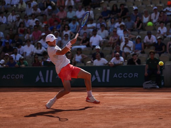 Casper Ruud a dû cravacher pour rallier le 2e tour de Roland-Garros.