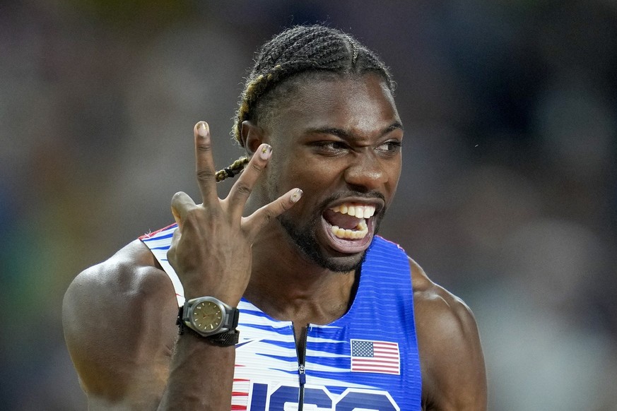 Noah Lyles vise quatre médailles d&#039;or aux Jeux olympiques