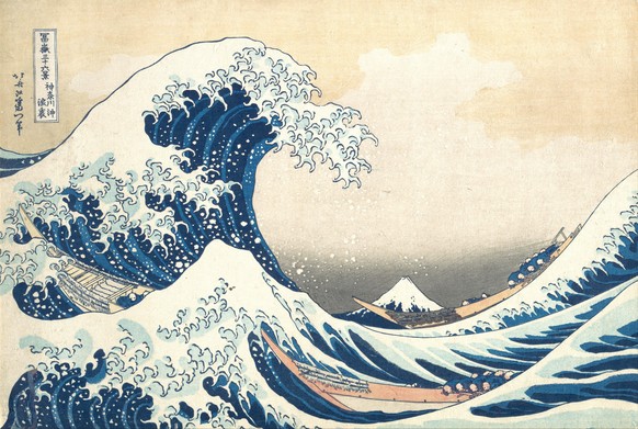 La Grande Vague de Kanagawa [Hokusai, 1830-1831]
