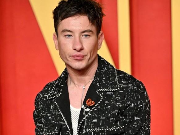 BEVERLY HILLS, CALIFORNIA - MARCH 10: Barry Keoghan attends the 2024 Vanity Fair Oscar Party Hosted By Radhika Jones at Wallis Annenberg Center for the Performing Arts on March 10, 2024 in Beverly Hil ...