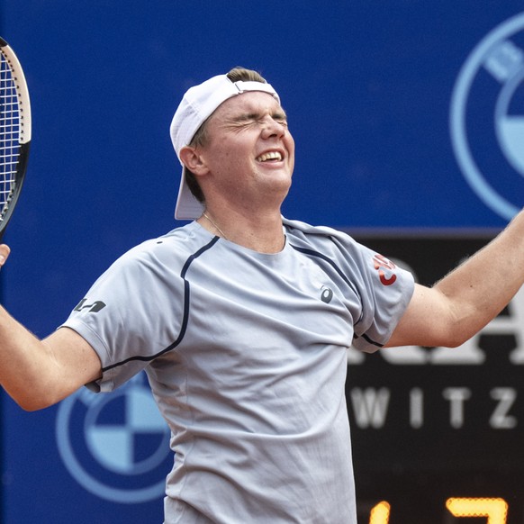 Dominic Stricker a démontré lundi à Gstaad qu'il fallait encore compter sur lui.