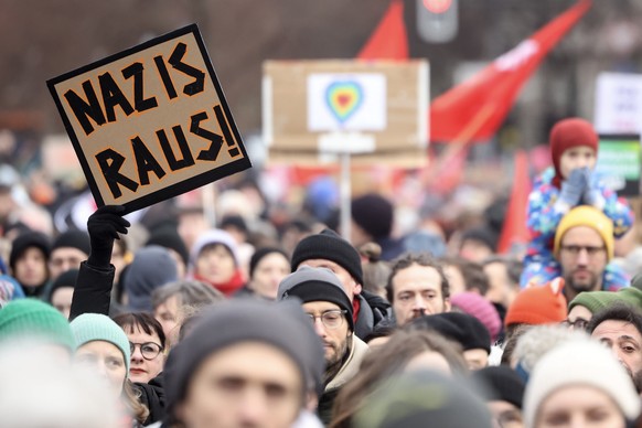 Une manif anti-AfD à Berlin, le 14 janvier dernier.