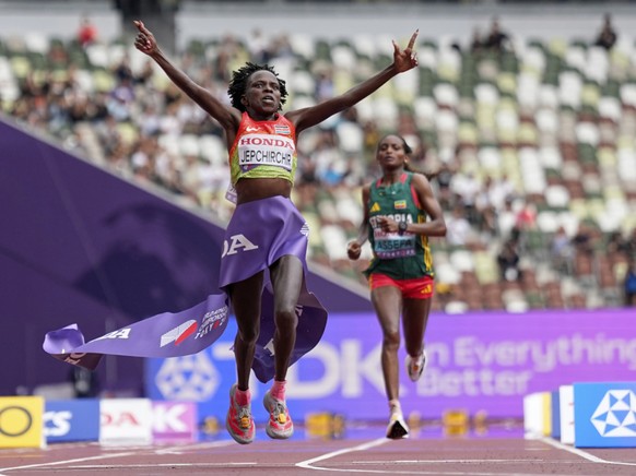 Peres Jepchirchir a cueilli l&#039;or sur le marathon dimanche