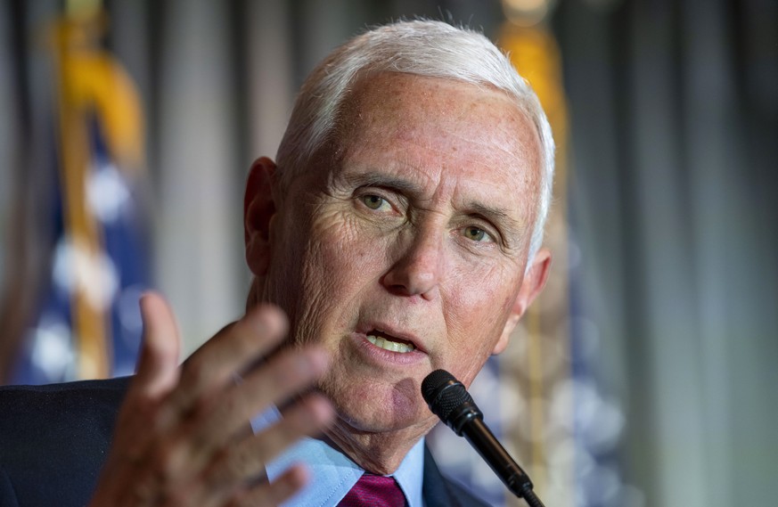 Le discours de Mike Pense lors du Gridiron dinner samedi a pris tout le monde par surprise.