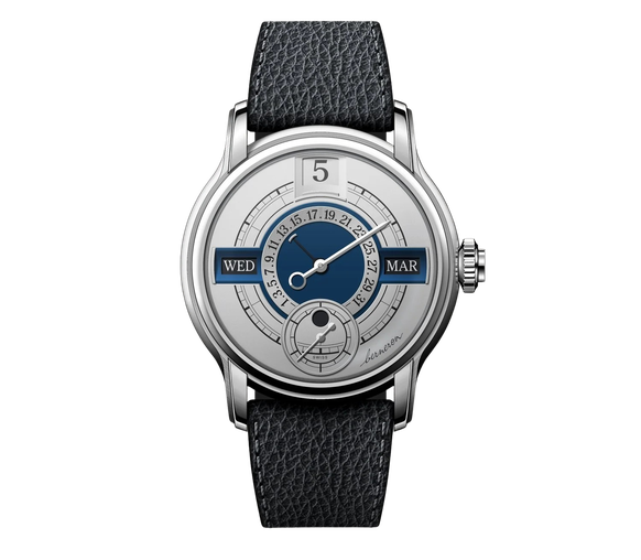 Cette interprétation du calendrier annuel est à l'opposé du premier modèle, la Mirage, au design audacieux.