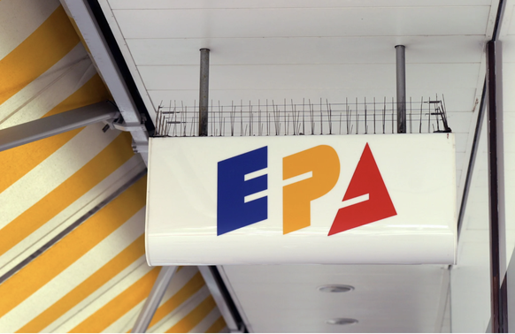 enseigne des magasins EPA