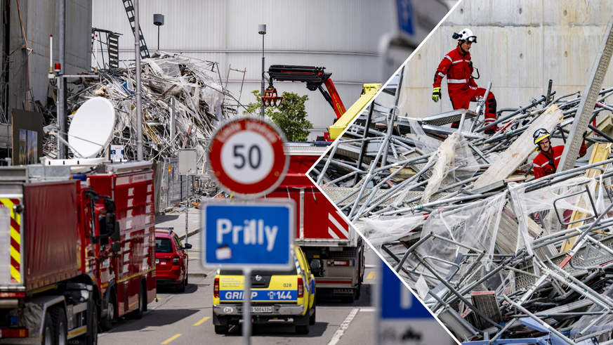 Des défauts lourds révélés dans l’échafaudage effondré de Prilly.